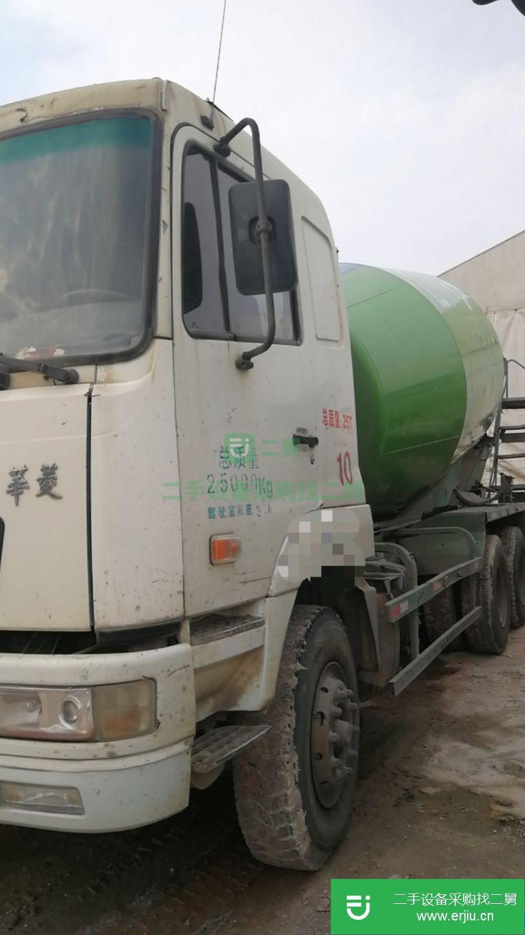 廣西出售二手國(guó)四華菱12方攪拌車(chē)