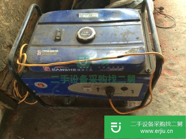 黑龍江出售二手汽油發電機