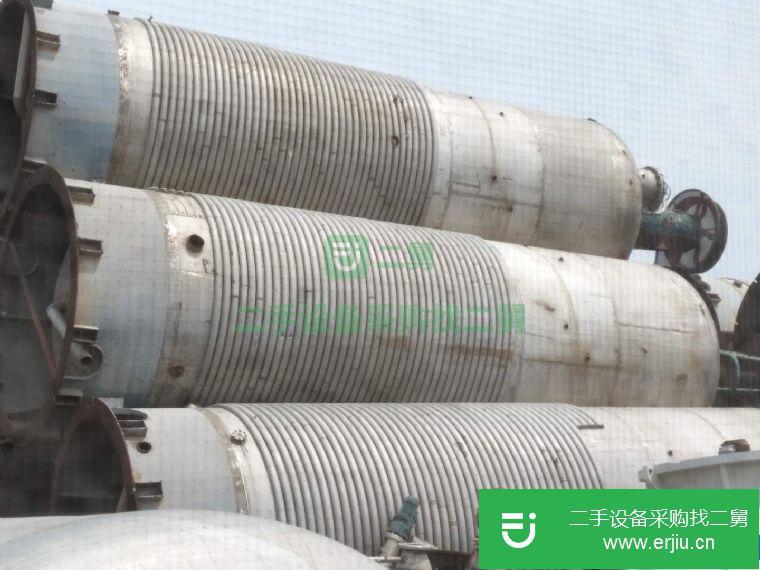 山東省出售二手80立方不銹鋼發酵罐