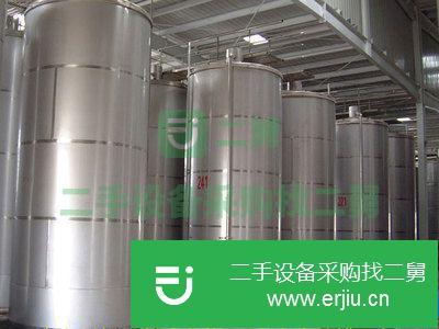 山東省出售二手不銹鋼攪拌罐