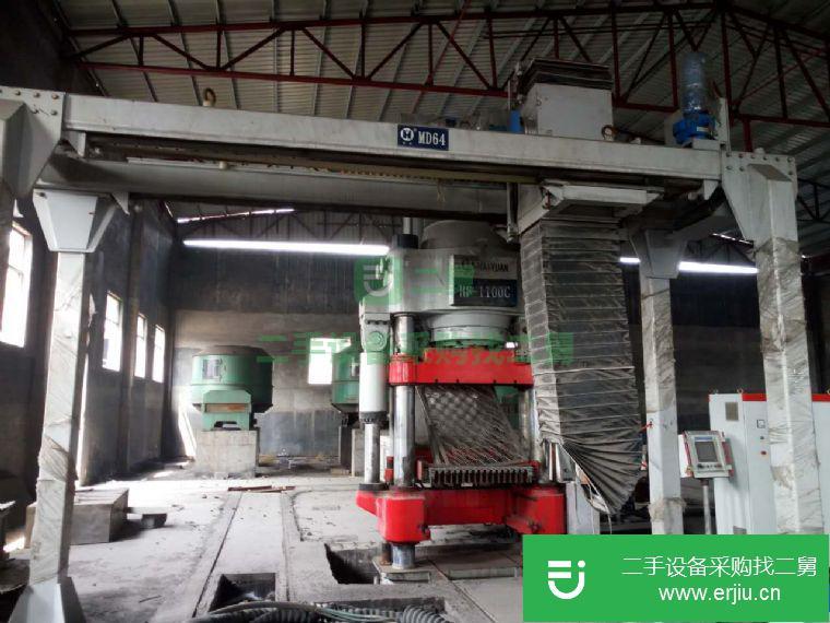 河南省出售二手HF1100C 全自動液壓磚機