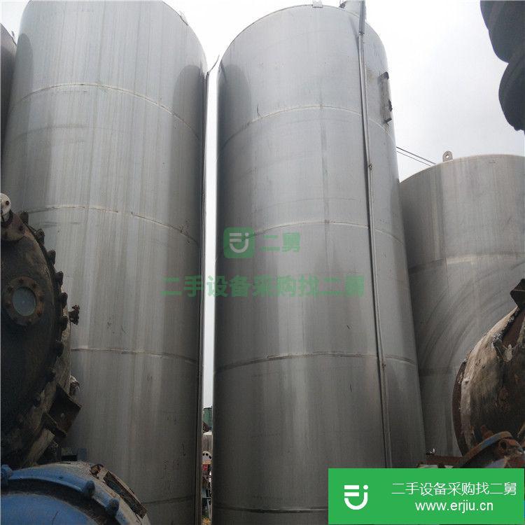 山東省出售二手不銹鋼儲罐
