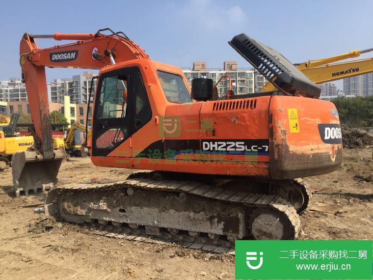 廣西出售二手斗山DH225-7挖掘機(jī)