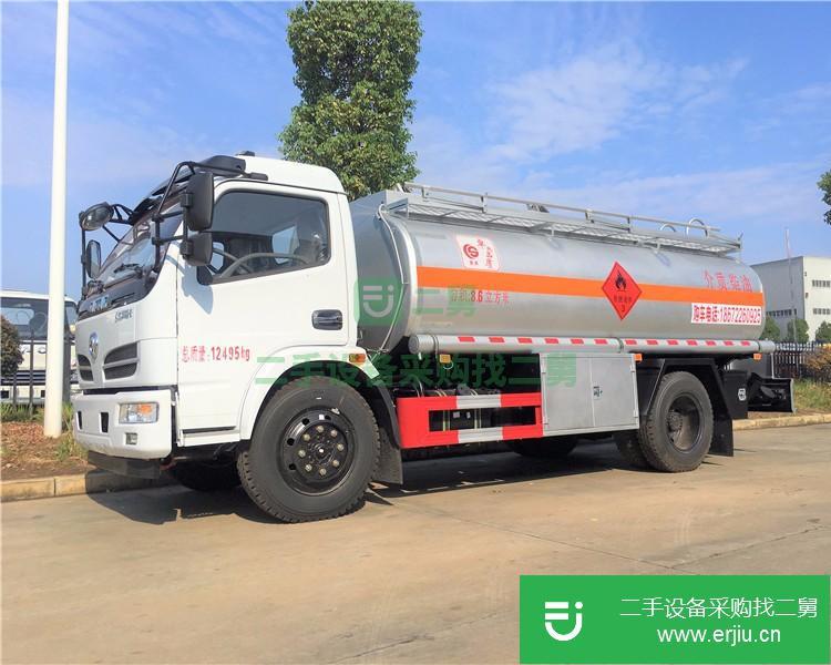 湖北出售二手玉柴8噸油罐車