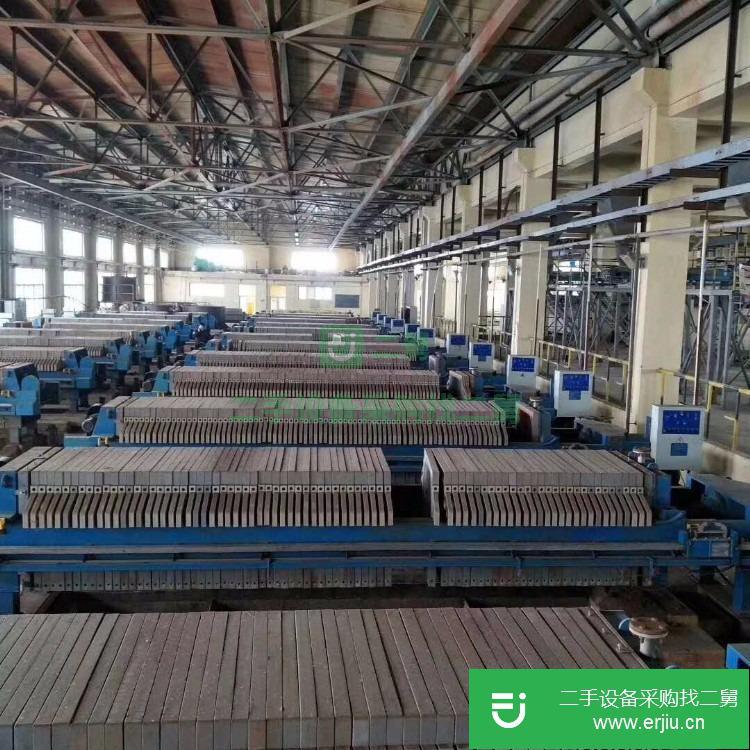 山東出售二手150平方板框壓濾機