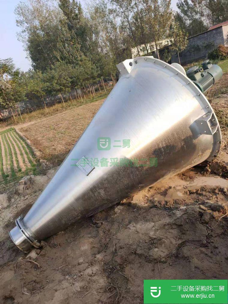 山東出售二手錐形混合機