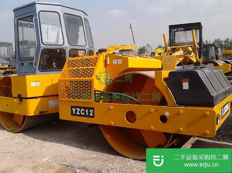 上海出售二手徐工12噸雙鋼輪壓路機(jī)