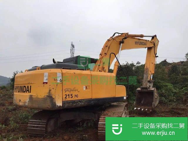 江西出售二手現(xiàn)代215-7C挖掘機(jī)