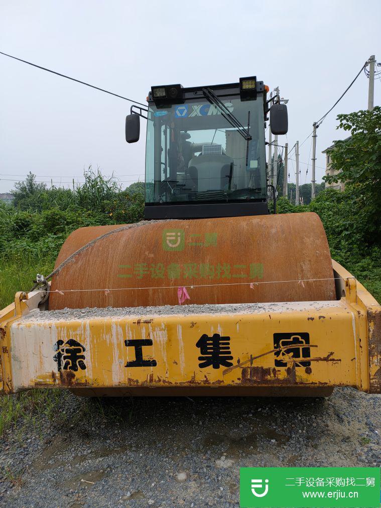 浙江出售二手徐工22噸單杠輪壓路機(jī)