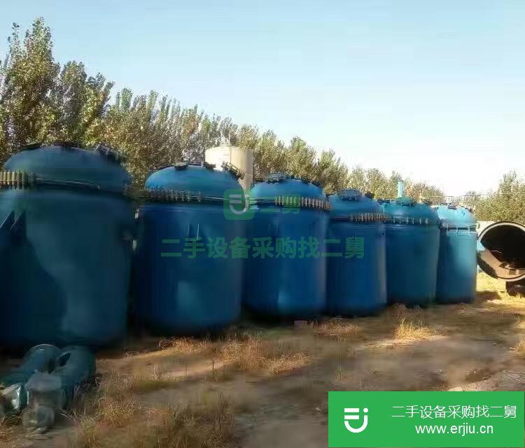 山東出售二手10噸開式反應釜