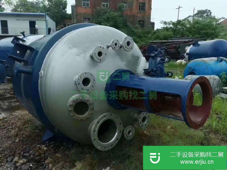 山東出售二手不銹鋼搪瓷反應釜