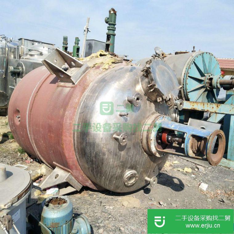 山東出售二手不銹鋼反應釜