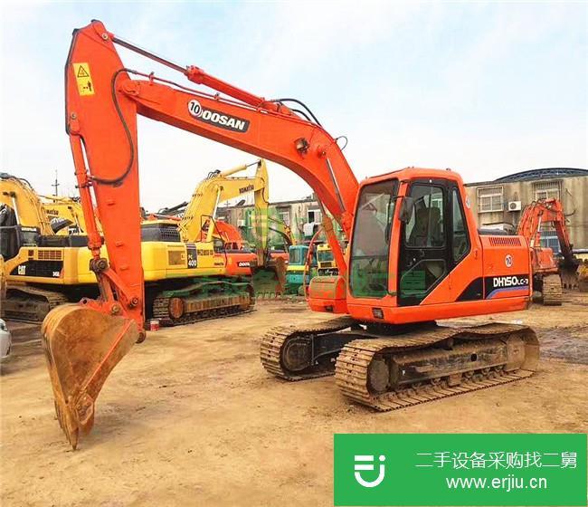 湖北出售二手斗山150挖掘機
