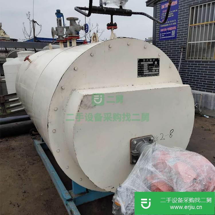 山東出售二手臥式燃油燃氣導熱油鍋爐