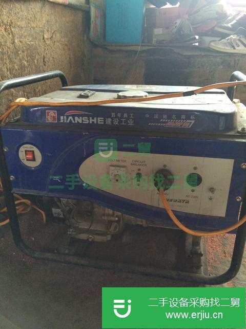 黑龍江出售二手汽油發電機