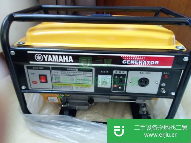 遼寧出售二手YAMAHA汽油發電機組