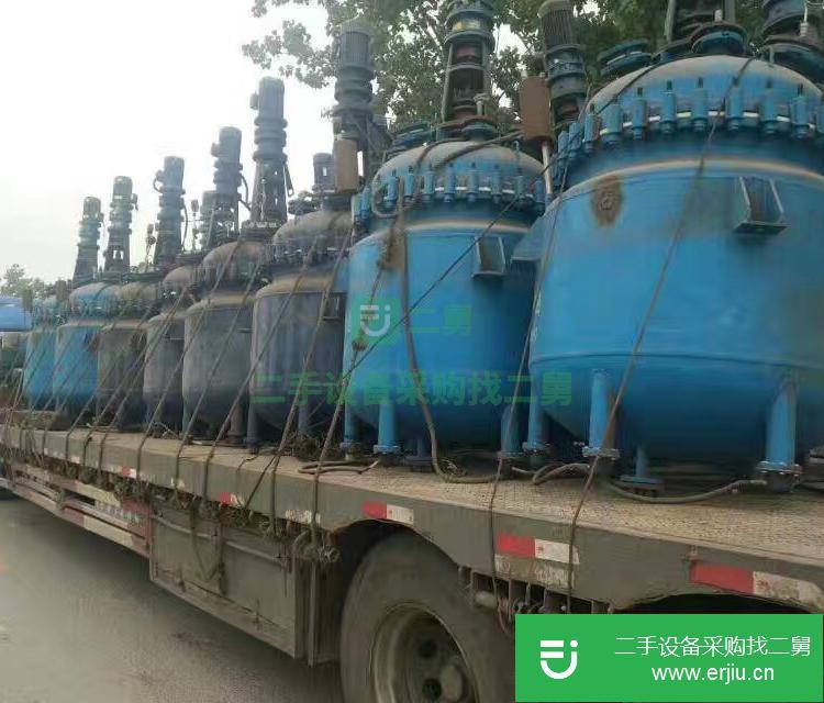 山東出售二手10噸開式反應釜