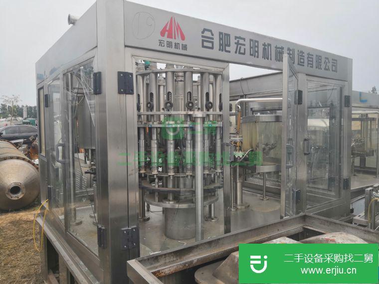 山東省出售二手三合一飲料灌裝機