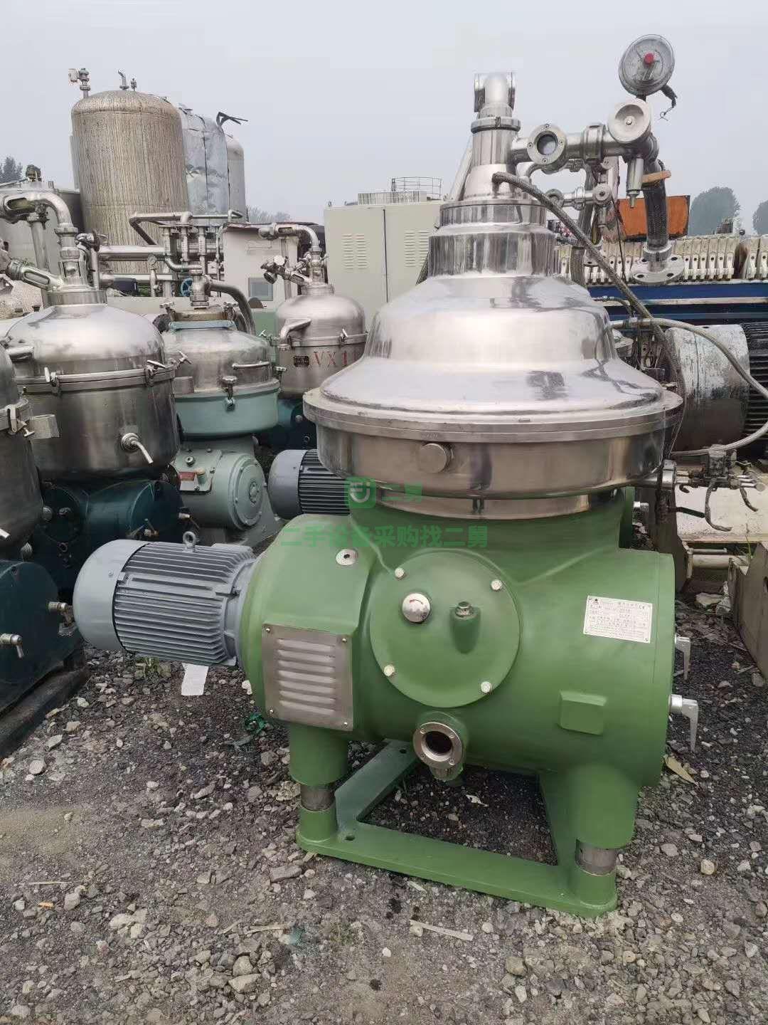 山東出售DHZ470碟式分離機2臺 DHYY470碟式分離機1臺