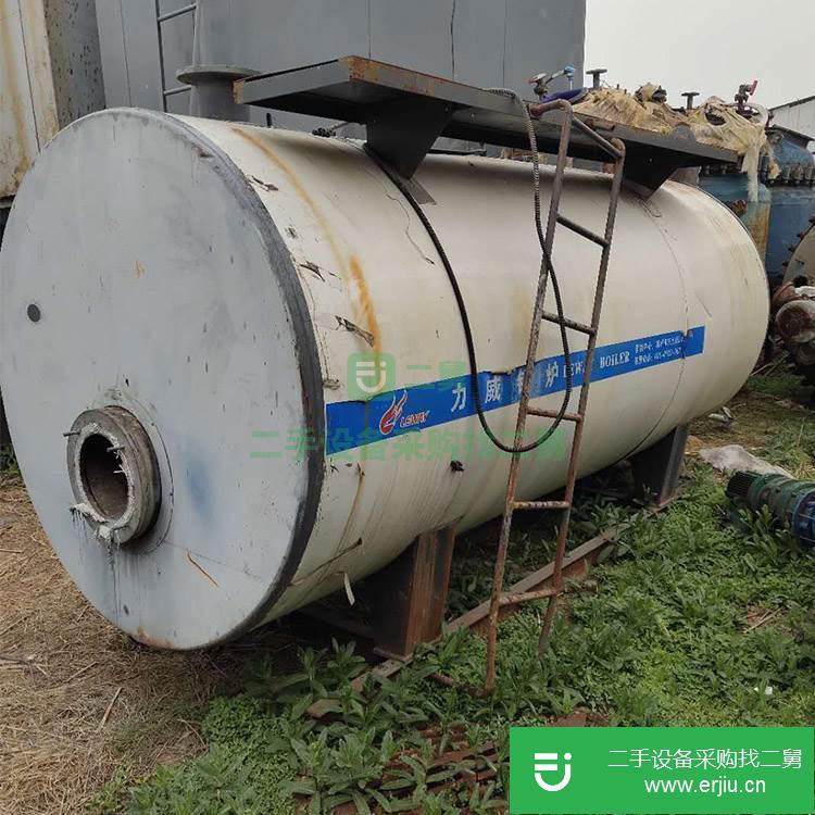 山東出售二手臥式燃油燃氣導熱油鍋爐