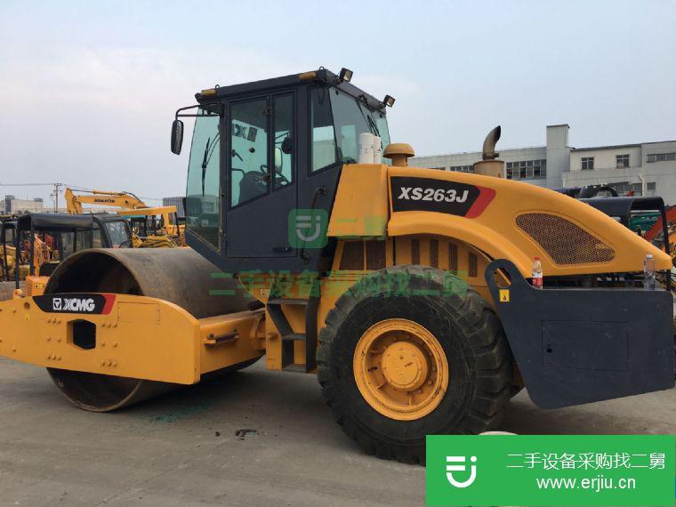 四川省出售二手徐工雙鋼輪振動(dòng)壓路機(jī)