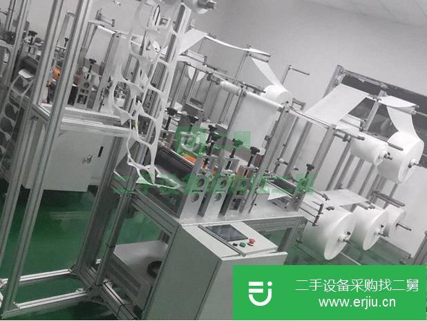 上海出售二手平面口罩機
