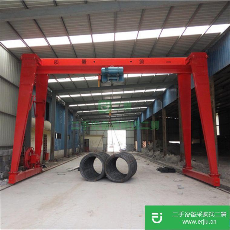 山東省出售二手3t5t門式龍門吊