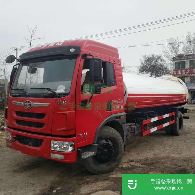 山東出售二手解放10方吸糞車