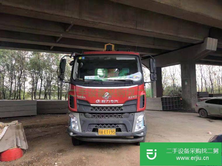 湖北出售二手柳汽單橋10噸遙控隨車吊