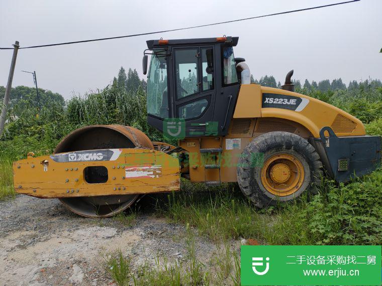 浙江出售二手徐工22噸單杠輪壓路機(jī)