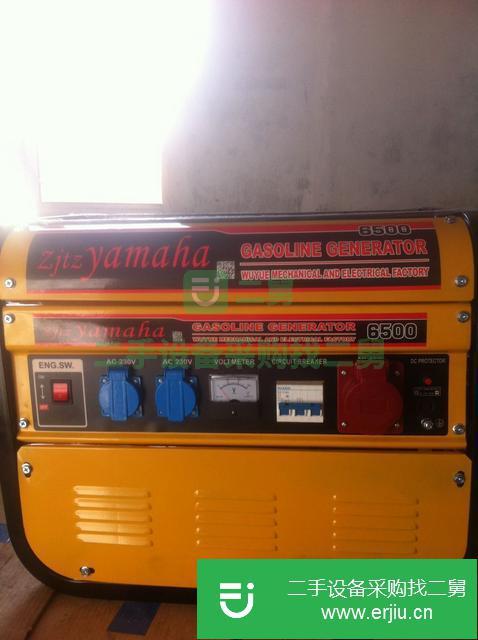 黑龍江出售二手雅馬哈汽油發電機