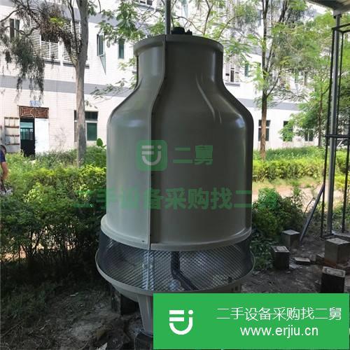 廣東出售二手小型圓形玻璃鋼冷卻塔