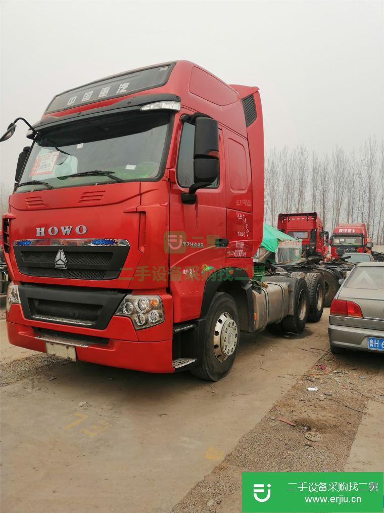 山東出售二手德龍牽引車