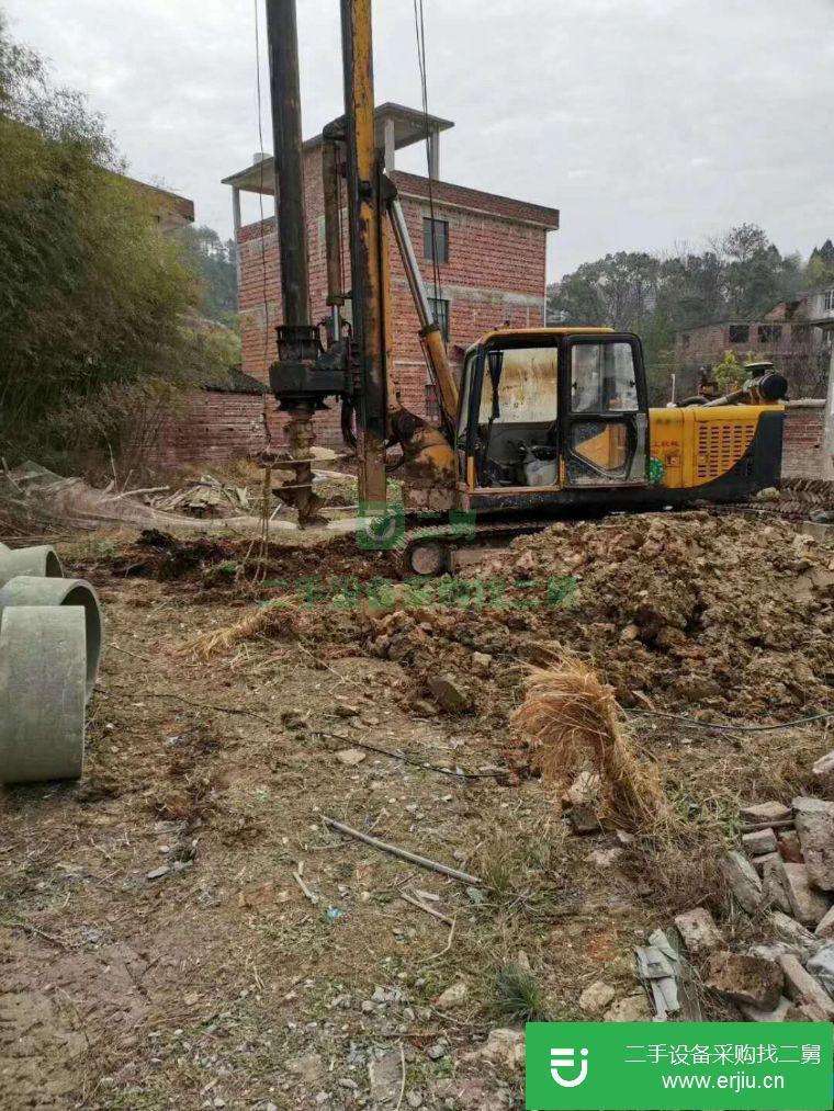 湖南省出售二手海峨20米旋挖鉆機