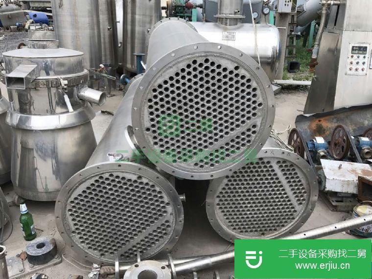 山東省出售二手不銹鋼冷凝器