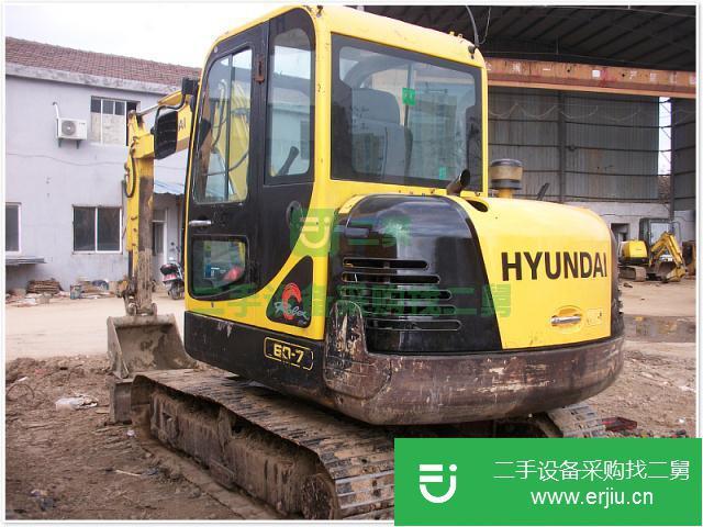 上海出售二手現(xiàn)代80-7挖掘機(jī)