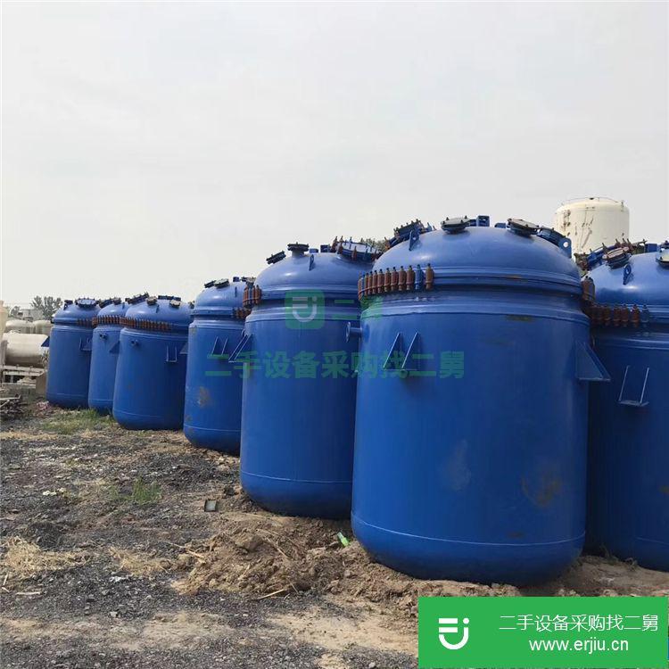山東省出售二手5000L搪玻璃反應(yīng)釜