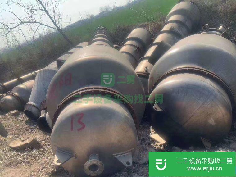 山東出售二手鈦材蒸發器九成新