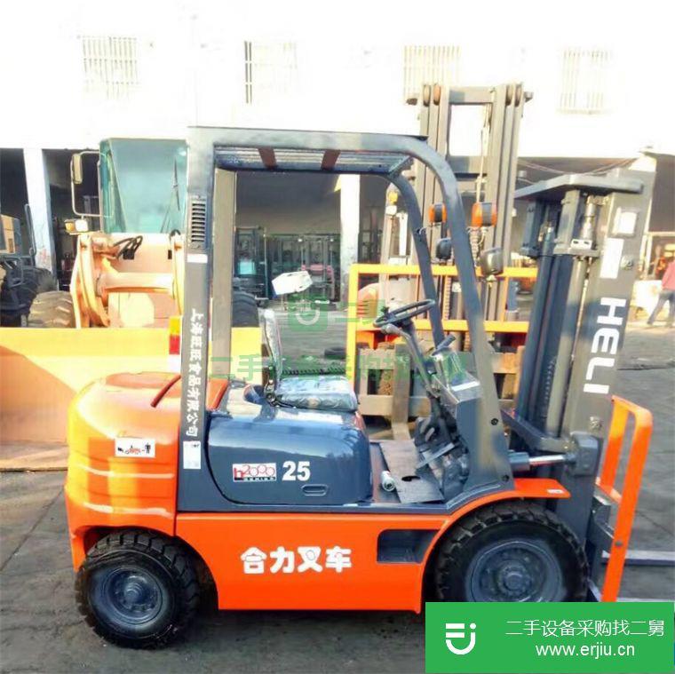 上海市出售二手柴油合力電動叉車3噸4.5米