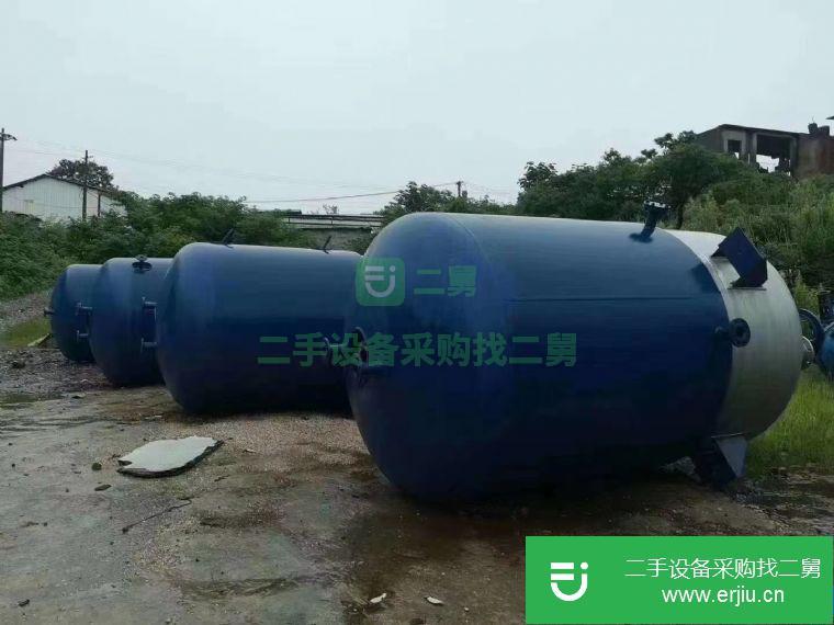 山東出售二手不銹鋼搪瓷反應釜