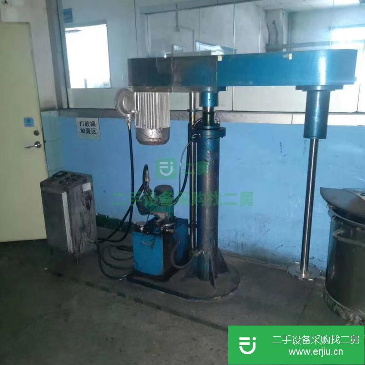山東出售二手平盤鋸齒式油漆分散機(jī)