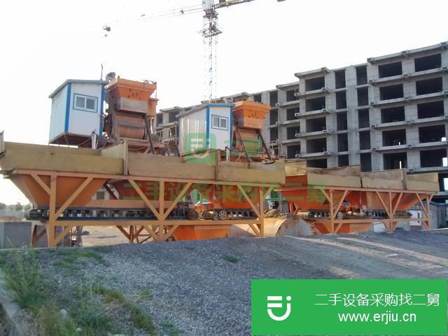 寧夏出售二手JS750半自動高配置混凝土攪拌機