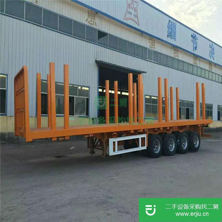 山東出售二手低平板半掛車