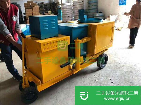 河南出售二手雙液液壓注漿泵