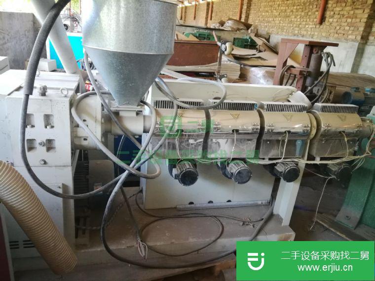 河北省出售二手55單螺桿擠出機