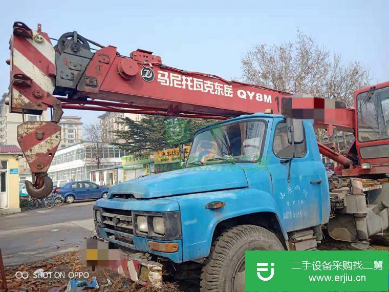 山東省出售二手8噸吊車