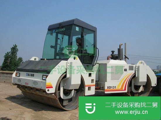 浙江出售二手徐工10噸雙鋼輪壓路機