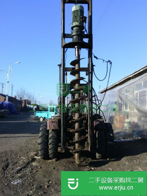 黑龍江出售二手四輪鉆樁機
