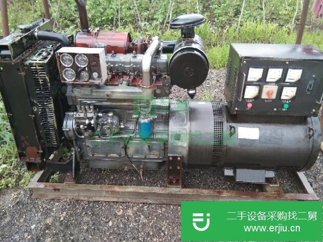 黑龍江出售二手50kw發電機組