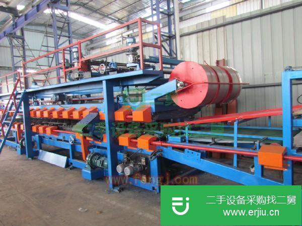 四川出售二手彩鋼夾芯瓦機